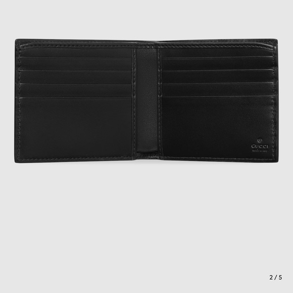 🔥Gucci (Authentic) GG Emblem bi-fold wallet - Picture 10 of 15